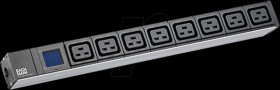 800.2154 PDU, 19", 1U, 8x C19