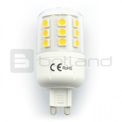 Żarówka LED Eco Light, G9, 5W, 370lm, 230V, barwa ciepła