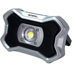 Faithfull Power Plus FPPSLFF20BS Rechargeable Work Light with Speaker 20W