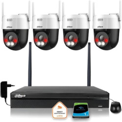 Zestaw monitoringu IP Dahua Bezprzewodowa 4 kamery 5MPx P5AE-PV i rejestrator z 1TB