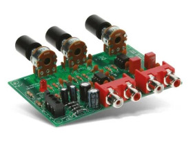 Whadda Volume and tone control preamplifier - DIY Kit
