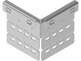 Łącznik kątowy uniwersalny LKUC2 grubość blachy 2,0mm 405600 BAKS