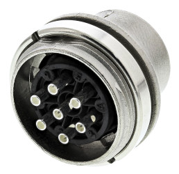 Wtyk Din 7 -pinowe Montaż na panelu M16 300 V