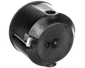 Puszka przeciwogniowa, do pustych ścian, osprzętowa fi 60mm, głeboka E90 BS117 czarna 83117007