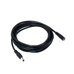 Kabel DC 2,1/5,5 Przedłużacz 1.5 1,5m wtyk-gniazdo w wersji HQ