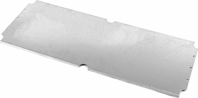 Mounting plate, steel, (L x W x H) 583 x 233 x 2 mm, natural, for 1590ZGRP263, 1590ZGRP263PL
