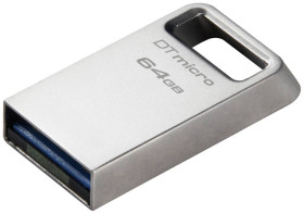Kingston DataTraveler® Micro Pendrive USB Produkt nowy 64 GB srebrny DTMC3G2/64GB USB 3.2 Gen 1