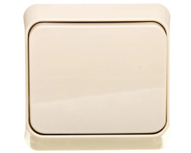 Prima Łącznik 1-biegunowy beżowy IP20 WNt-100P WDE001110