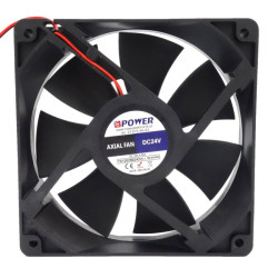 Wentylator 120x25 24V TX12025B24 0,26A 3700RPM, 2 przew kulka NEPOWER