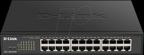 DGS-1100-24PV2/E Switch, 28-port, Gigabit Ethernet, manageable, PoE