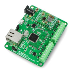 Numato Lab - 16-kanałowy moduł Ethernet GPIO z wejściami analogowymi - GPETH160001