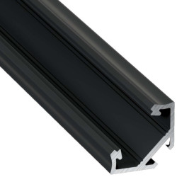 Profil LED Typ C czarny anod.2m kątowy narożny