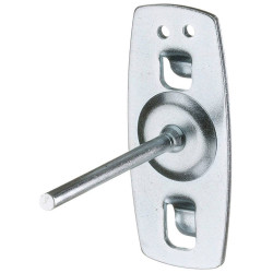 Gedore 5803410 Tool hook, straight mandrel, d 4 mm