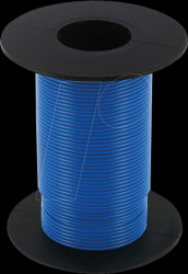 KL025BL25 Stranded Copper Wire 0.25qmm blue Coil 25m