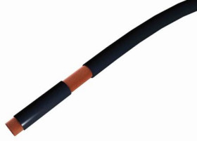 Przewód jednożyłowy linkowy, 10 mm², 8 AWG, PVC, 450/750 V, Czarny, dł. 100m, RS PRO