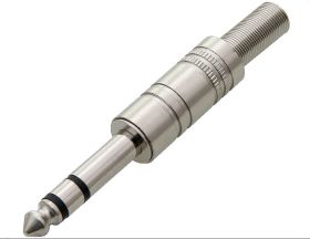 WTYK JACK 6,3mm STEREO METAL (ZLJACK WT63STE-MET)