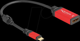 60052 Adapter USB C > DP, 8K@30Hz, 1.4, 0.2 m