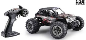 Absima X Truck czarny, czerwony Szczotkowy 1:16 Model samochodu RC Elektryczny Buggy Napęd na wszystkie koła RtR 2,4 GHz