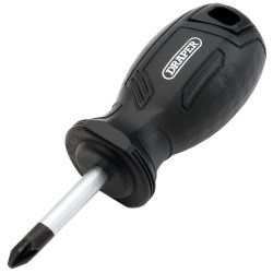 Draper 13511 Pozi Hard Grip Screwdriver, PZ2 x 38mm - 13511