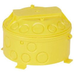 BATIBOX Puszka do sufitów i podłóg technicznych, okrągła 140mm, do ścian karton-gips 089380