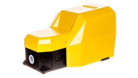 Wyłącznik Nożny Pojedynczy Z Osłoną Żółty Metal 2Z 2R T0-Pdks11gx10