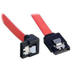 LINDY 33457 SATA cable 0.70 m red 1x 7-pin socket to 1x 7-pin socket