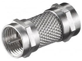 Złącze F: wtyczka F wtyczka F cynkowa wtyczka adaptera