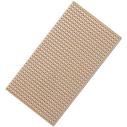 Quadrios 1906SA046 PCB 90x50mm 35&#xB5;m Phenolic Paper 1pc 2.54mm Spacing