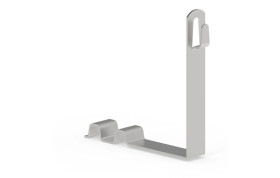 Uchwyt pod dachówkę L-150mm nierdzewny z zamkiem 10.5 NI /91005005/