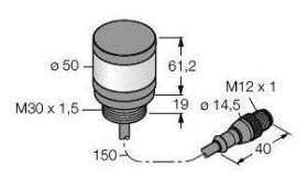 Kolumna sygnalizacyjna Turck TL50RQP 3083226 1 szt.