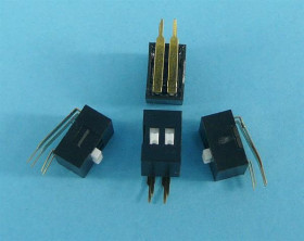 DIP SWITCH 2-PIN PIONOWY THT