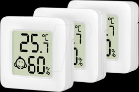 SC0119 Thermo-hygrometer, white, 3 pieces