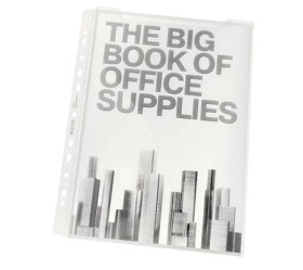 Folder z materiałami informacyjnymi, rozmiar: A4, Bezbarwny, PP