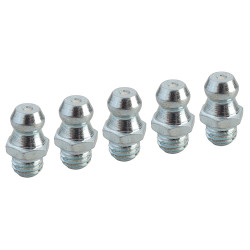 Faithfull FAIGGN14UNF Grease Nipple Straight 1/4in UNF (Pack 5)