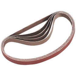 Sealey SA35/B100G Sanding Belt 100grit 10 x 330mm Pack of 5