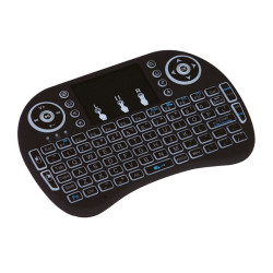 Klawiatura bezprzewodowa 2,4GHz mini KS-2+ touchpad SMART / 84-253