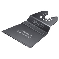 Faithfull M0010028 Multi-Function Tool CrV Flush Fast Cut Wood 68mm