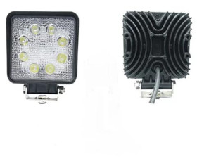 LAMPA LED 24W BIAŁ.ZIM.10-30V CZARNA KW.