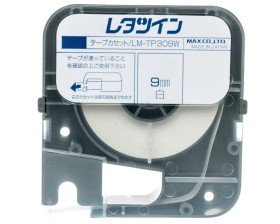 Taśma samoprzylepna poliestrowa 9mm LM-TP309W biała E04ZP-04020200401 /8m/