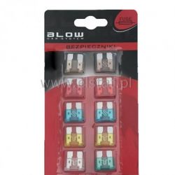 Zestaw - bezp. płaski sam. UNI 5-30A 10szt