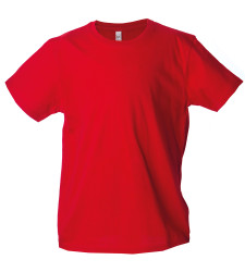 T-shirt, Czerwony, Bawełna 100%, XL, Krótki