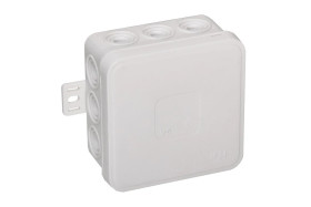 Puszka n/t hermetyczna 75x75x41mm IP54 biała 035-01 68543