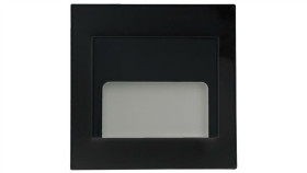 Oprawa Ontario Czarna 1,5W 12Vdc 4000K 9 Led Smd 3014 Kwadrat Do Puszki Fi 60