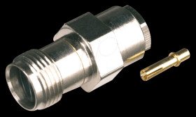 TNC coupling for RG 58/U, soldered version