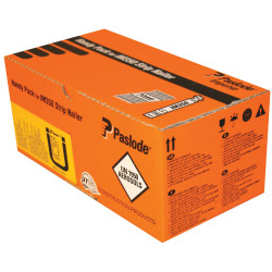 Paslode 141261 2.8x63mm 350 Ring Nails StainlessSteel Qty1100 &#x2B; 1 Fuel Cell