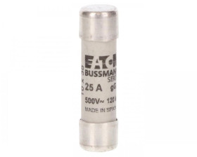 Wkładka bezpiecznikowa cylindryczna 10x38mm 25A gG 500V C10G25