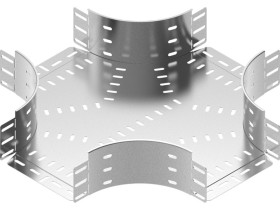 Czwórnik korytka CZKPP500H100 grubość blachy 1,5mm 115514 BAKS