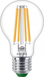 Żarówka LED MASTER klasa A 4W zamiennik 60W 840lm 2700K LEDBulbND4-60W E27 827 A60 CL G UE Szkło przezroczyste 5 lat gwar