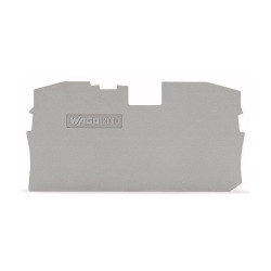 WAGO 2010-1291 1mm End &amp; Internal Plate for TOPJOB&#xAE;S 2010-1200 T-blocks Grey