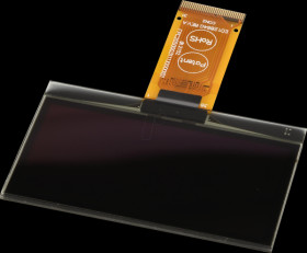 DEP128064S-W OLED, 128x64 px, white/black, 2.4inch